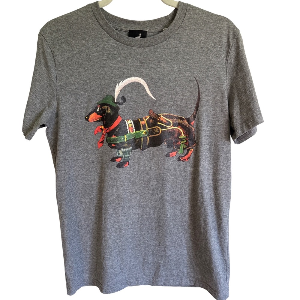 Servus Heimat München Dachshund Oktoberfest Bavarian Graphic Tee S